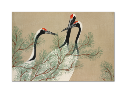 Cranes, Kamisaka Sekka (1909)