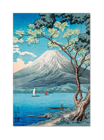 Mount Fuji from Lake Yamanaka, Hiroaki Takahashi, 1945