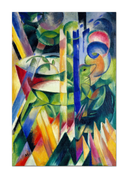 The Little Mountain Goats (Franz Marc, 1913–1914)