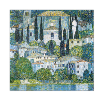 Kirche in Cassone (Gustav Klimt, 1913)