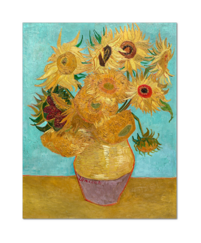 Vase with Twelve Sunflowers, Vincent van Gogh