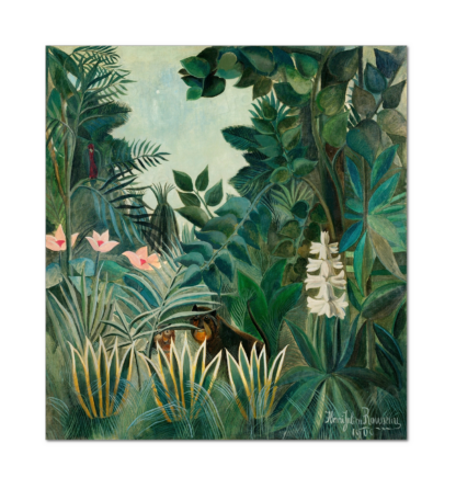 The Equatorial Jungle (Henri Rousseau, 1909)